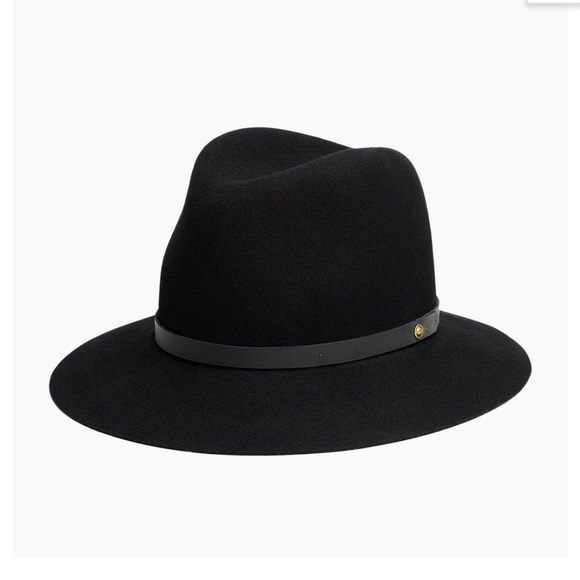 rag & bone Accessories - NWT . . .  Rag & Bone Wool Fedora with Leather Band
